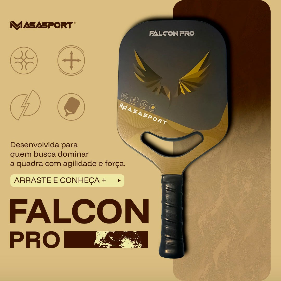 Raquete Pickleball FALCON PRO 16mm - MASASPORT