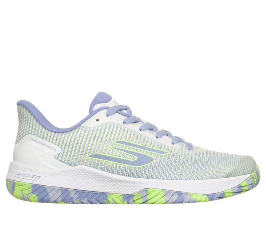 Tênis Skechers Viper Court Pro 2.0 Feminino - Branco+Lilás