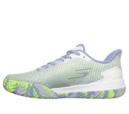 Tênis Skechers Viper Court Pro 2.0 Feminino - Branco+Lilás