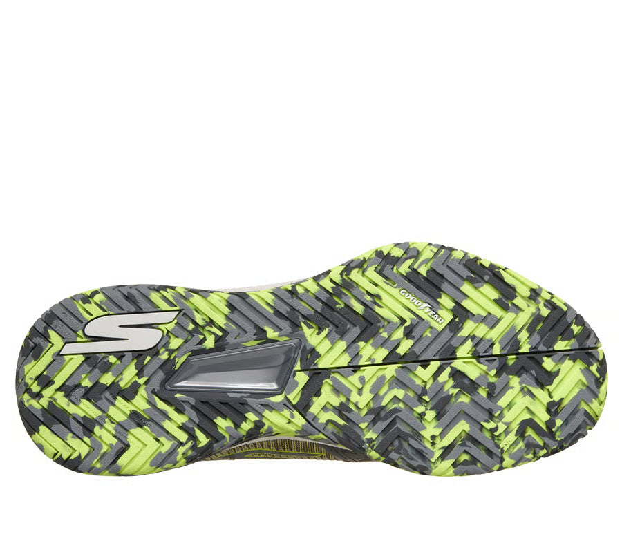 Tênis Skechers Viper Court Pro 2.0 Cinza e Amarelo Masculino - Cinza+Amarelo