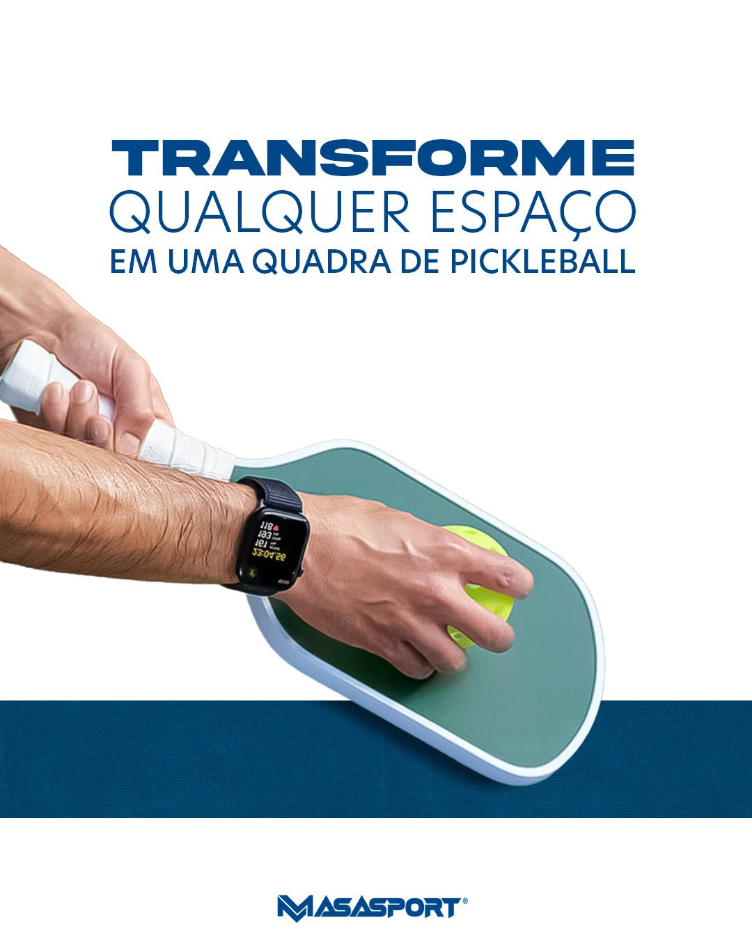 Quadra de Pickleball Portátil
